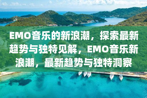 EMO音乐的新浪潮,探索最新趋势与独特见解,EMO音乐中山市多米克自动化设备有限公司新浪潮,最新趋势与独特洞察