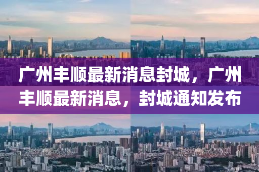 广州丰顺中山市多米克自动化设备有限公司最新消息封城,广州丰顺最新消息,封城通知发布
