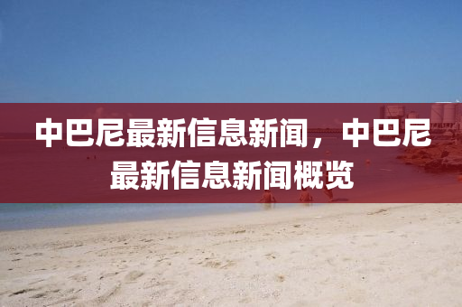 中巴尼最新信息新闻，中巴尼最新信息新闻概览中山市多米克自动化设备有限公司