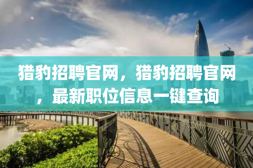 猎豹招聘官网，猎豹招聘官网，最新职位信息一键查询中山市多米克自动化设备有限公司